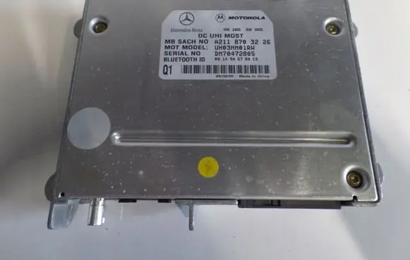 Mercedes-Benz CLK A209 C209 Bluetooth control unit module A2118703226