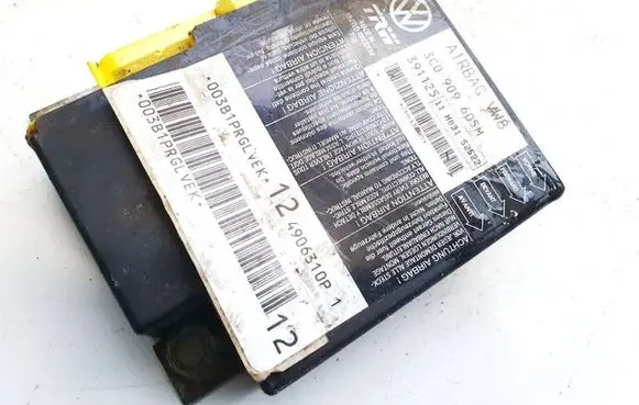 Volkswagen PASSAT B6 Airbag control unit/module 3c0909605m 391125