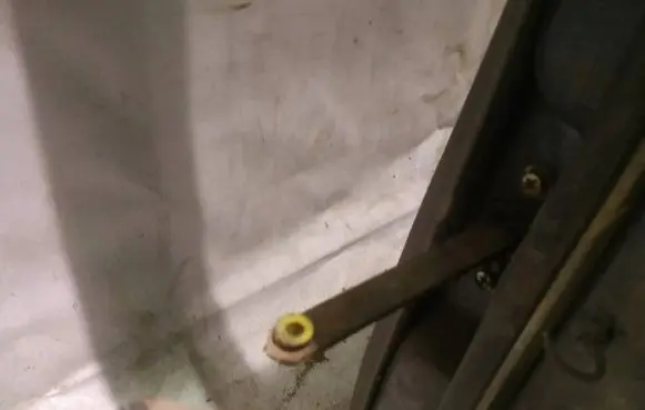 Rear door check strap stopper