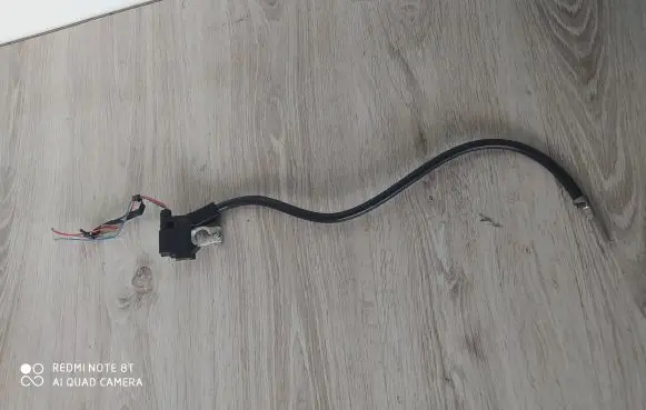 BMW 7 F01 F02 F03 F04 Negative earth cable (battery) 13264014Z 9302358 A2C86262400
