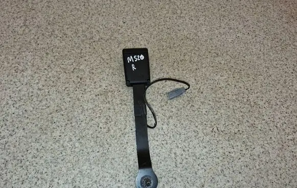 Renault Captur Front seatbelt buckle 878177659R 4462422