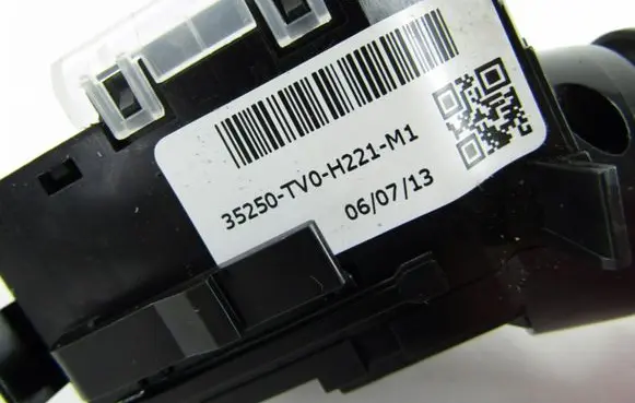 Honda CR-V Wiper switch 35250TV0H221M1