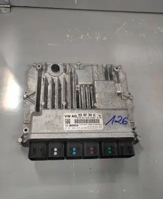 Audi Q7 4M Engine control unit/module 059907309AC 0281036018