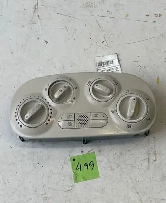 Fiat 500 Climate control/heater control trim 00517958710 DDM01060