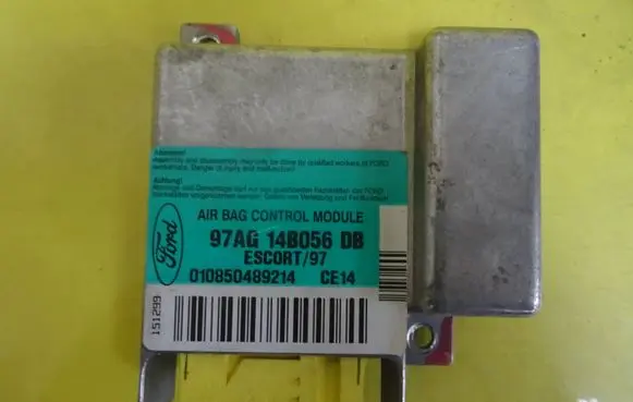 Ford Escort Airbag control unit/module 97AG14B056DB 010850489214