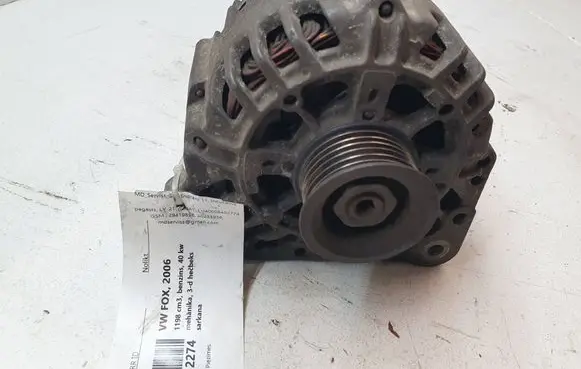 Volkswagen Fox Generator/alternator 03D903025J 2542746E 105287816