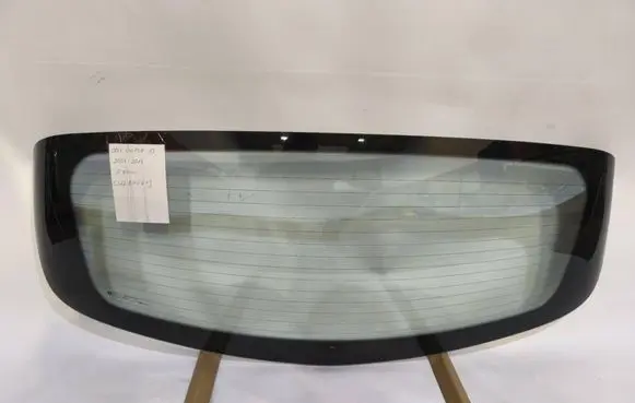 Opel Corsa D Rear windscreen/windshield window 6312BGSH1J