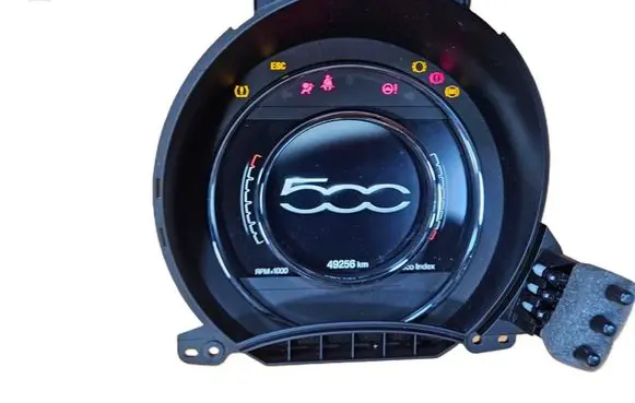 Fiat 500 Speedometer (instrument cluster) 503004500445 7357867180 07357867580
