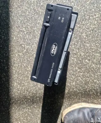 Navigation unit CD/DVD player