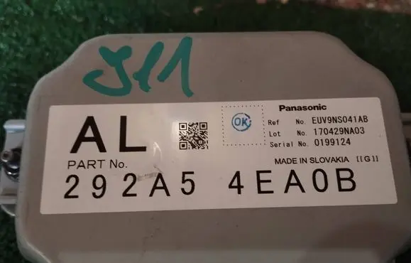 Nissan Qashqai Camera control unit module 292A54EA0B