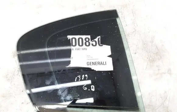 Fiat Tipo Rear vent window glass DOT766M320AS2 43R004025