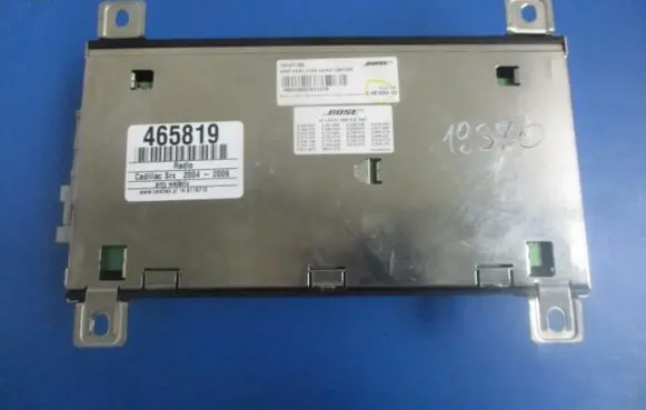 Cadillac SRX Radio/CD/DVD/GPS head unit 15141105