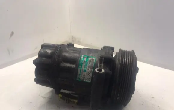 Peugeot 307 Air conditioning (A/C) compressor (pump) 9655191580
