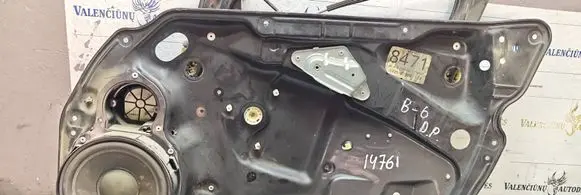 Volkswagen PASSAT B6 Front window lifting mechanism without motor 3C1837756L