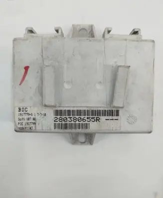 Renault Megane III GPS navigation control unit/module 280380655R 1917779S