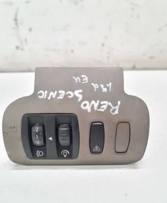 Renault Scenic II - Grand scenic II Headlight level height control switch 8200140984