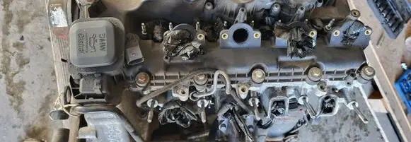BMW 5 E60 E61 Engine M47T 89906545