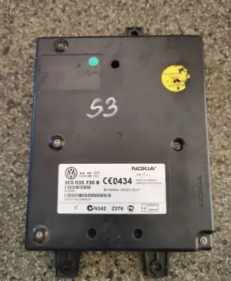 Volkswagen PASSAT B6 Bluetooth control unit module 3C0035730B