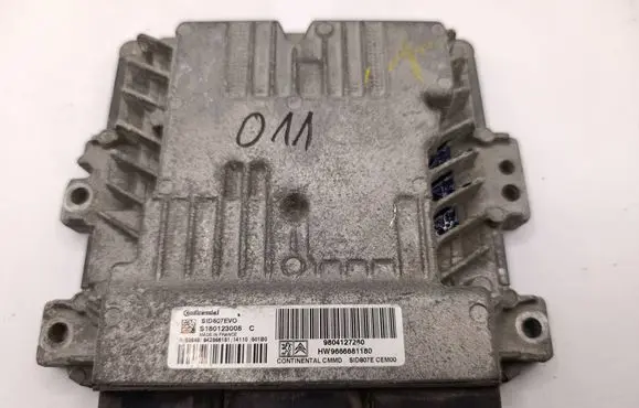 Citroen C4 II Engine control unit/module S180123008C 9666681180 9804127280