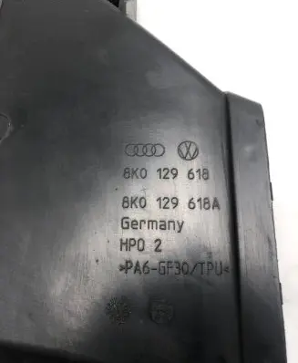 Audi A4 S4 B8 8K Air intake duct part 8K0129618