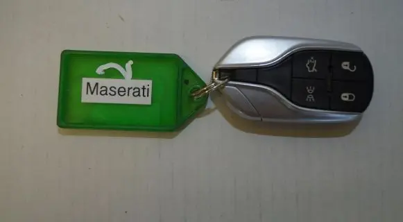 Maserati Quattroporte Ignition key/card 