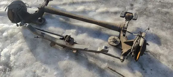 Opel Astra J Rear axle beam 402031 13319410 13305500