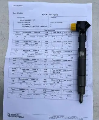 Mercedes-Benz Sprinter W906 Fuel injector A6510704987