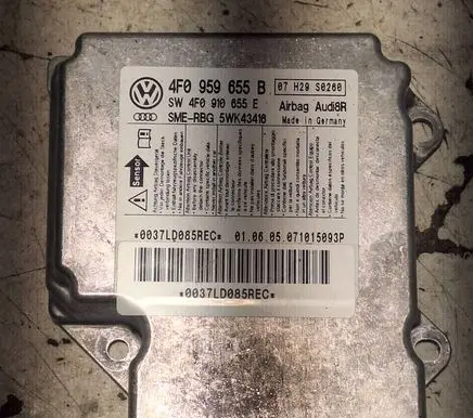 Audi A6 S6 C6 4F Airbag control unit/module 4F0959655B 4F0910655E 0037LD085REC
