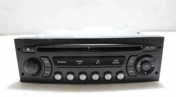 Citroen C4 I Radio/GPS head unit trim 