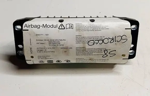 Volkswagen Scirocco Passenger airbag 1K0880204LS8 1K0880204L