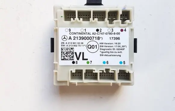 Mercedes-Benz E W213 Door control unit/module A2139000718