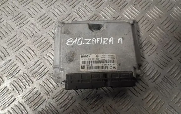 Opel Zafira A Engine control unit/module 0281010021