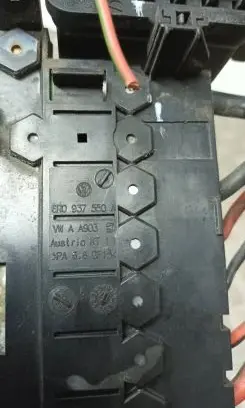 Skoda Fabia Mk2 (5J) Positive wiring loom 6R0937550A