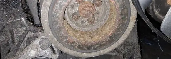 Audi A4 S4 B5 8D Crankshaft pulley