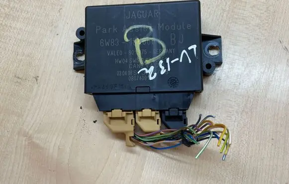 Jaguar XF Parking PDC control unit/module 6W8315K866BJ 6W8315K866