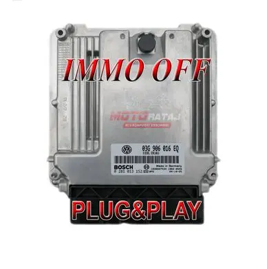 Volkswagen Touran I Engine control unit/module 03G906016EQ 0281013152