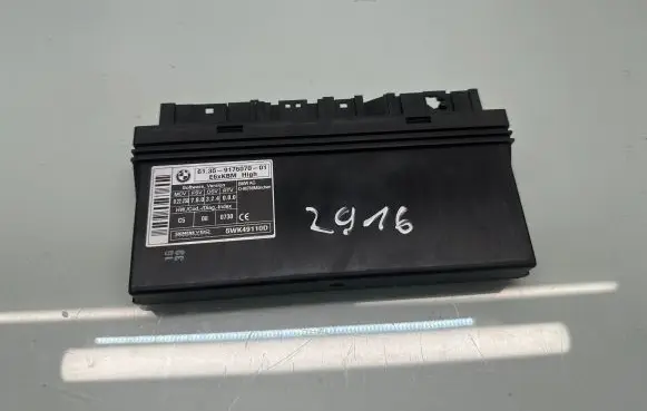 BMW 5 E60 E61 Comfort/convenience module 9176070 5WK49110D 780324000