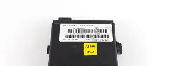 Tailgate/trunk control unit/module