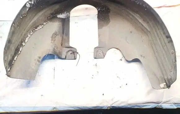 Volvo S40 Rear arch fender liner splash guards 30678139