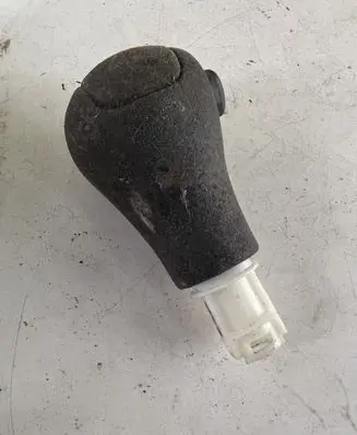 Gear lever shifter trim leather/knob