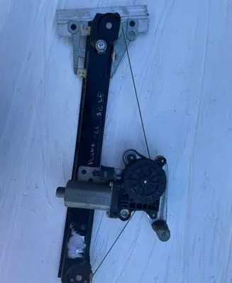 Sliding door window regulator with motor