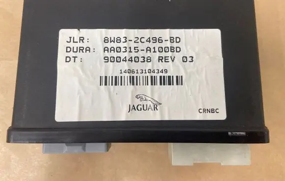 Jaguar XF X250 Parking PDC control unit/module AA0315A100BD 90044038 8W832C496BD