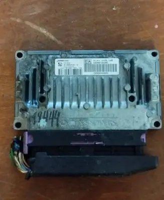 Peugeot 307 Gearbox control unit/module 9661983980 S126024101C