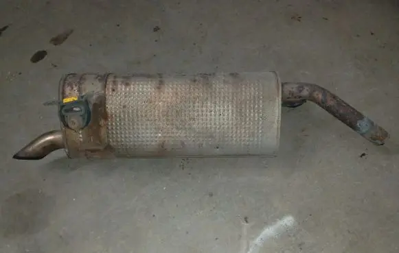 Opel Crossland X Muffler/silencer PSA4385Y