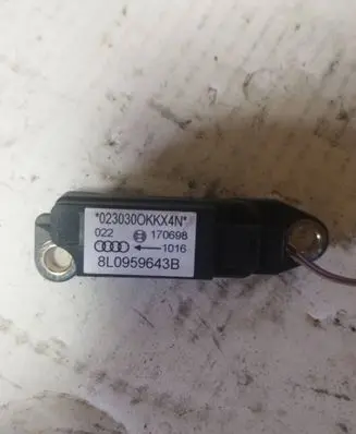 Airbag deployment crash/impact sensor