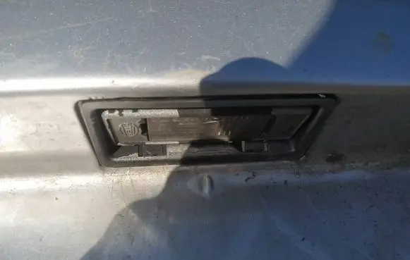 Peugeot 407 Number plate light uysed