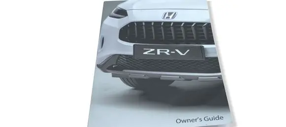 Honda ZR-V Owners service history hand book 00X323V5G010