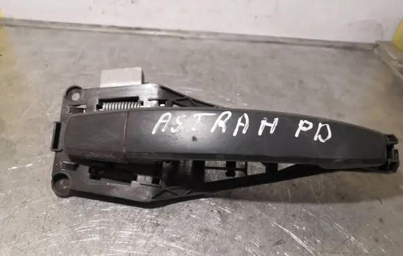 Opel Astra H Front door exterior handle 24463524