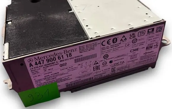 Mercedes-Benz V Class W447 Central body control module NR931 A4479006118