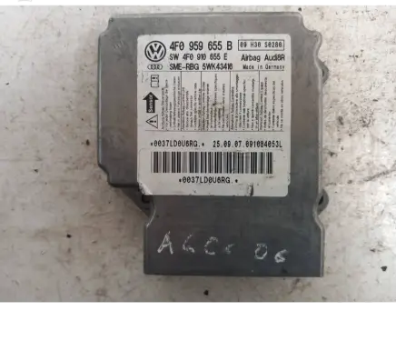 Audi A6 S6 C6 4F Airbag control unit/module 4F0959655B 4F0910655E 0037LD0U6RG